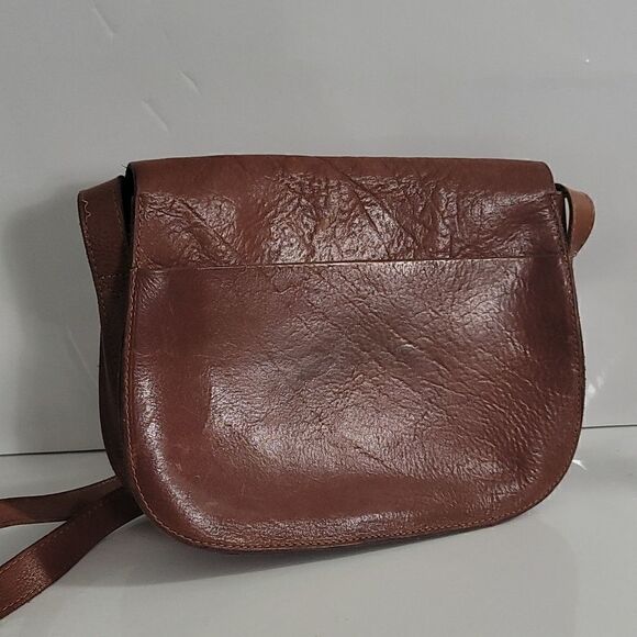 Lucky Brand The Point Leather Saddle Bag - Picture 4 of 12